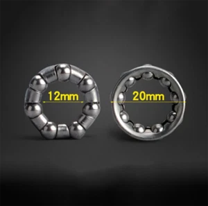 2x 20mm Kugelring Kugellager Kugelhalter / 3/16" / 7 Kugeln im Kugelkäfig - Bild 1 von 1