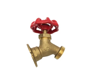 1/2 in. FIP Inlet x 3/4 in. MHT Outlet Brass Threaded Sillcock - Picture 1 of 1