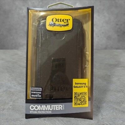 T6 Otterbox Commuter Case For Samsung Galaxy S4 Black See Full Description - Image 1 of 3