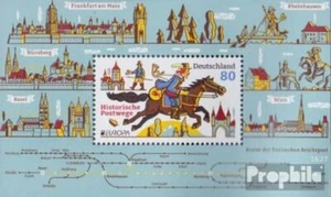 Stamps FRD (FR.Germany) 2020 Mi Block86 (complete issue) FDC 2020 Historical Pos - Picture 1 of 1