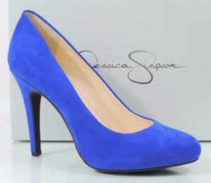 jessica simpson royal blue heels