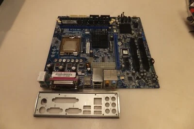 ABIT I-S71 V.1.0 LGA 775 Intel Motherboard +CPU E2140 1.6GHz +RAM 1Gb +I/O - Image 1 of 4