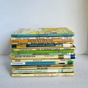 Lot of 15 Vintage I Can Read & Reading On My Own Books HC Hoff Wiseman - Picture 1 of 21
