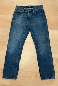 Gap Jeans Damen Vintage Slim High Rise Med Wash Straight Fit Stretch Gr. 28x30 - Bild 1 von 5