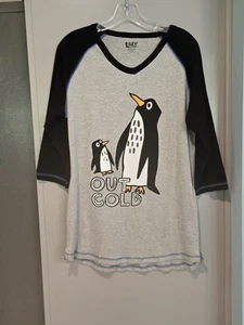 Lazy One Out Cold Shirt, NWT, Size Medium, Gray - Picture 1 of 3