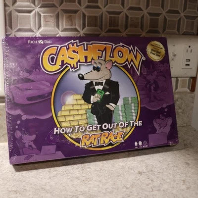 Cashflow Board Game, Rich Dad Poor Dad, Robert Kiyosaki, NEW, FACTORY SEALED - Image 1 of 4