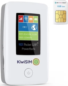 4G LTE Portable WiFi Mobile Hotspot Pocket WiFi Data Hotspot Data Router - Picture 1 of 11