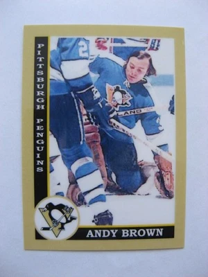 2015 SCA Lost Goalies Andy Brown 03/10 Pittsburgh Penguins Foto 1 de 2