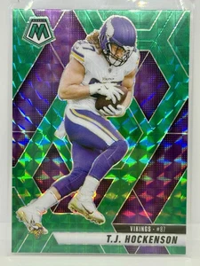 2025 Panini Mosaic T.J. Hockenson Green Mosaic #117 Vikings - Bild 1 von 2
