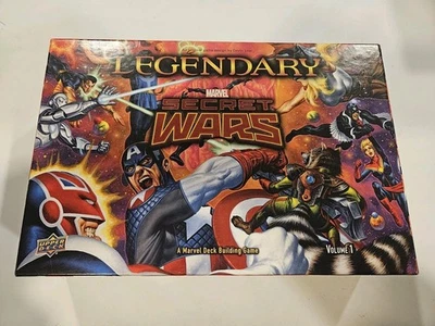 Marvel Legendary Secret Wars Vol 1 Upper Deck Exclusive +3 Промо - 99% Комплект - Изображение 1 из 4