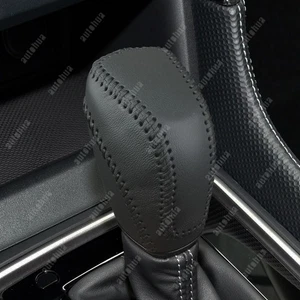 Gear Shift Knob Cover For Subaru WRX 2022-2024 PU Leather Protector Trim Wrap - Picture 1 of 10