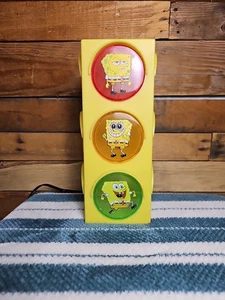 SpongeBob Squarepants Flashing Traffic Light Wall Hanging Light Nickelodeon  - Picture 1 of 10