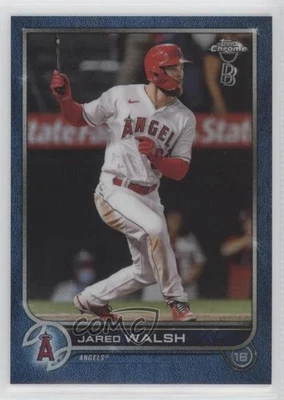 2022 Topps Chrome Ben Baller Edition Blue Refractor /75 Jared Walsh #24 - Image 1 of 2