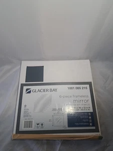 1001 085 215 Sechsstück Rahmenloser Spiegel 12x12 Glacier Bay - Bild 1 von 7
