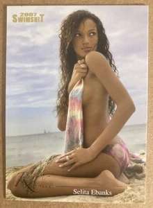 TRAJE DE BAÑO SI 2007 SELITA EBANKS TRAJE DE BAÑO DEPORTIVO ILUSTRADO 2007 TARJETA DE NOVATO RC - Imagen 1 de 2