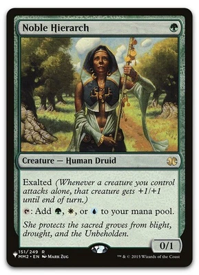 Noble Hierarch #151/249 (NM) List Reprints LIST LIST Magic MTG - Image 1 of 2