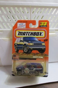 ((Veröffentlichung 1999)) MATCHBOX Chevy Tahoe kostenloser Versand - Bild 1 von 3