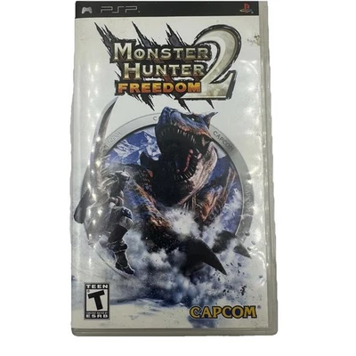 Monster Hunter Freedom 2 Sony PSP 2007 Complete in Box with Manual - Image 1 of 4