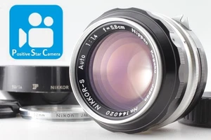 ๐ฆVIDEO๐๐N MINT๐ Nikon Nikkor-S Auto 5.8cm 58mm F1.4 MF Lens From JAPAN - Picture 1 of 9