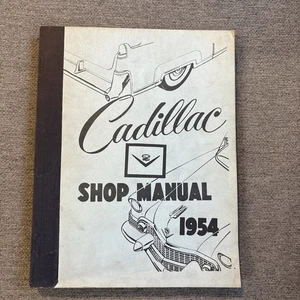 1954 Cadillac Shop Manual - Very Well Done Reproduction. See Pictures. - Foto 1 di 20