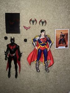 Mcfarlane Dc Multiverse Action Figure Lot 7” Superboy Batman Beyond Red Target