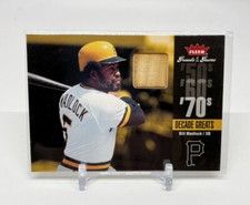 2006 Fleer Greats of the Game Bill Madlock Decade Greats Memorabilia Relic