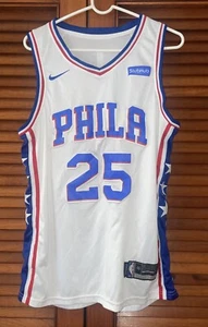 Ben Simmons #25 Philadelphia 76ers Nike Connect Swingman NBA Jersey Size 48 - Picture 1 of 7