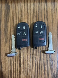 2 OEM 15-21 JEEP GRAND CHEROKEE SRT SMART KEY KEYLESS REMOTE FOB M3N-40821302 - Picture 1 of 4