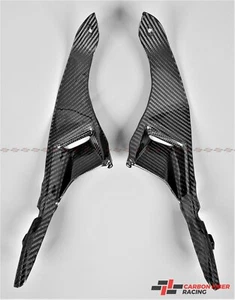 2009-2016 BMW K1300S Dash Panel Fairings - 100% Carbon Fiber - Picture 1 of 3