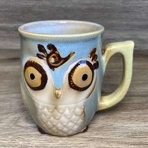 Vintage Owl Mug Gibson Home G Ceramic Coffee Cup Hand Painted - Picture 1 of 10