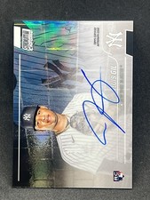 2022 Topps Stadium Club Chrome Luis Gil Auto Autograph Rookie Card Yankees