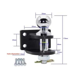 Enganche de remolque, enganche de remolque adaptador de tornillo de 2"" universal para camionetas pickup - Imagen 1 de 11