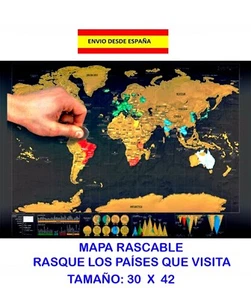 Maps Map of the World Cartograf� to Pa � Ses Continents Travel Tourism Litograf - Picture 1 of 1