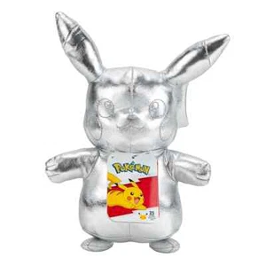 Pokemon Celebrations Pikachu Silber Plüsch 25th Anniversary Jazwares Neu mit Etikett - Bild 1 von 3