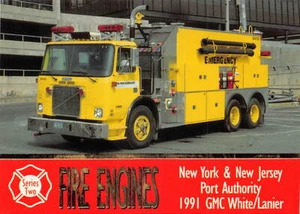 1993 Bon Air Fire Engines #166 New York & New Jersey Port Authority - 1991 - Bild 1 von 2