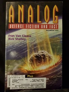 Analog Science Fiction And Fact Magazine December 2001 Fran Van Cleave - Picture 1 of 1
