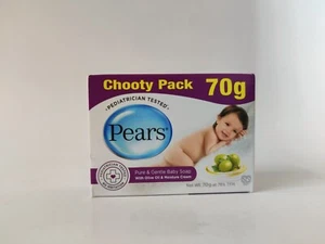 Pears Pure and Gentle Baby Soap 70g 5 pack - Picture 1 of 8