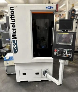 GF Microlution MR4 Precision Micro Lathe 2018 Fanuc Oi-TF Modular Design, Gang-S - Picture 1 of 6