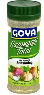 (1 peça/11 oz cada.) Goya Tempero Total Original Alho Cebola Sazonador Total - Imagem 1 de 4