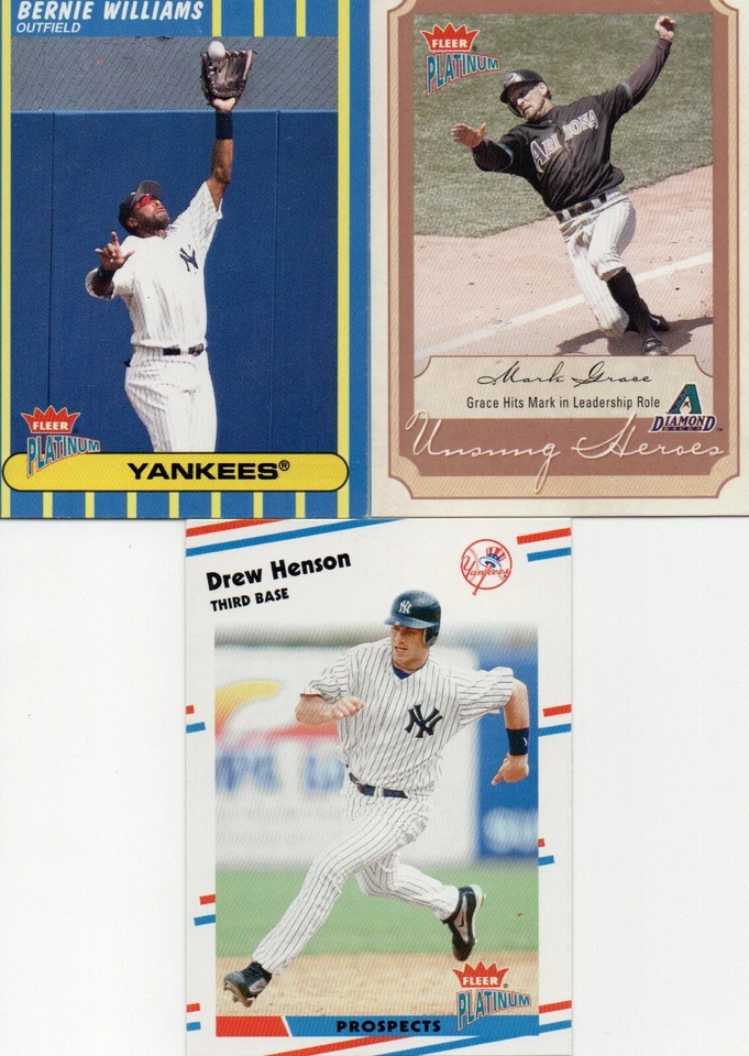 2003 FLEER PLATINUM SINGLES/CHECKLISTS #1 THRU #249 - Image 1 of 1