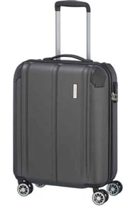 Travelite CITY Trolley Gr. S anthrazit 4W Reisetrolley Koffer 40 L Bordegepäck - Bild 1 von 4