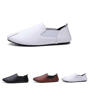 Mens Leather Flats Driving Moccasins Slip On  Gommino Loafers Outdoor Shoes New 