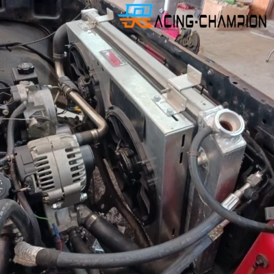 4 Row Radiator+Shroud Fan For 73-87 Chevy C/K C10 C20 C30 K10 K30 GMC C2500 - Image 1 of 4