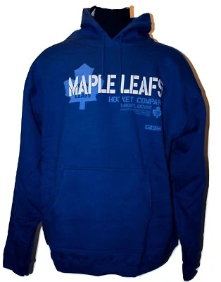 Toronto Maple Leafs CCM NHL Hockey Company Team Pullover Hooded Sweatshirt XXL  - Image 1 of 2