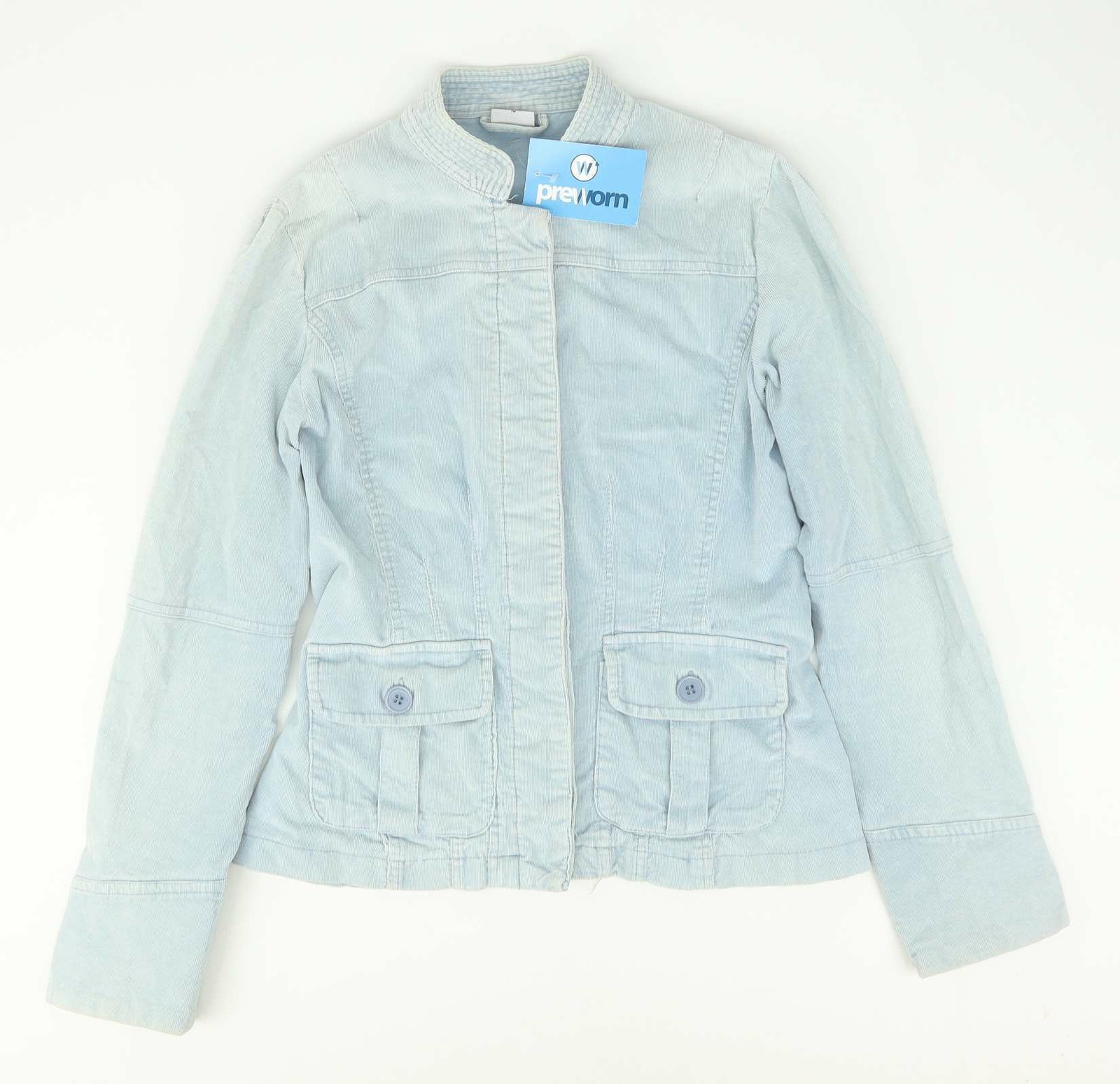 Blue Cotton Corduroy Jacket | eBay
