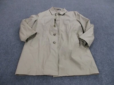 Gabardina Ralph Lauren Para Hombres XL Lana Forrada a Cuadros Chaqueta Larga Clásica De Colección Foto 1 de 4