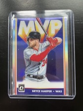 Bryce Harper 2019 Donruss Optic MVP Silver Holo #MVP-7 Washington Nationals 🔥 