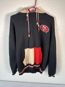 Vintage Starter San Francisco 49ers Men XL Black Hoodie - Picture 1 of 9