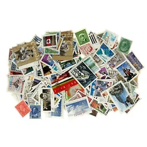 Kanada Briefmarken Kanadische Selten Einzigartig Lucky Dip Aus Papier Un-Sorted - Bild 1 von 9
