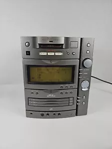 Sharp CD/MD - MD X7 CD MiniDisk Bookshelf Component System Sample Recording - Picture 1 of 15